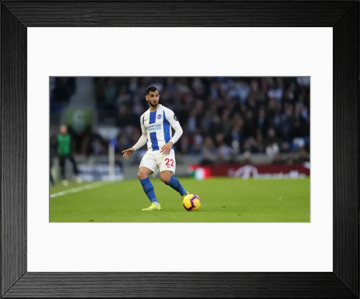 Framed Print : Brighton and Hove Albion vs. Everton: Premier League Battle at American Express Community Stadium (29DEC18)