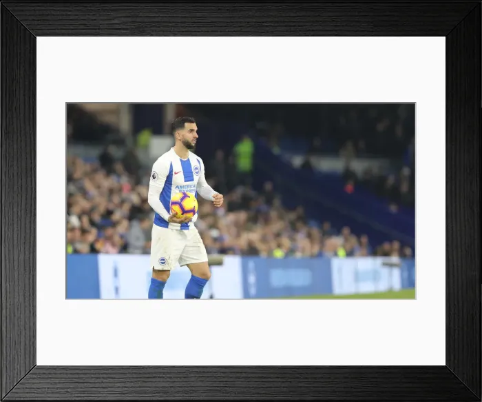 Framed Print : Brighton and Hove Albion vs. Everton: Premier League Battle at American Express Community Stadium (29DEC18)