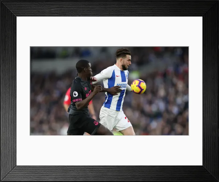 Framed Print : Premier League Showdown: Brighton & Hove Albion vs. Everton at American Express Community Stadium (29DEC18) Framed Print : Premier League Showdown: Brighton & Hove Albion vs. Everton at American Express Community Stadium (29DEC18)