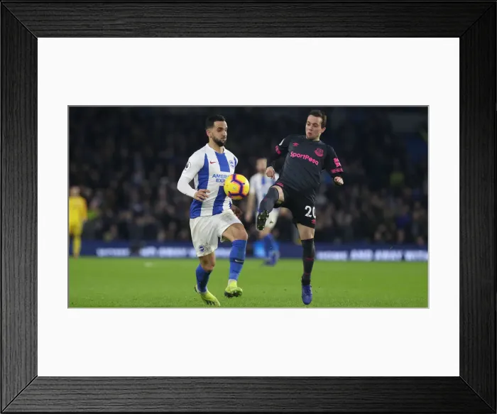 Framed Print : Premier League Showdown: Brighton & Hove Albion vs Everton at American Express Community Stadium (29DEC18) Framed Print : Premier League Showdown: Brighton & Hove Albion vs Everton at American Express Community Stadium (29DEC18)