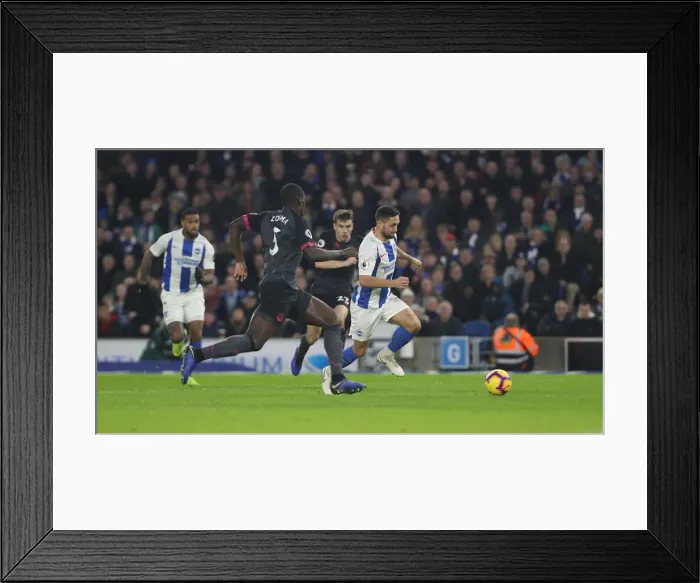 Framed Print : Premier League Showdown: Brighton & Hove Albion vs. Everton at American Express Community Stadium (29DEC18) Framed Print : Premier League Showdown: Brighton & Hove Albion vs. Everton at American Express Community Stadium (29DEC18)