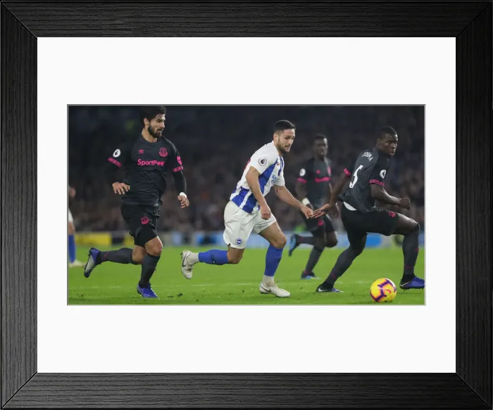 Framed Print : Premier League Showdown: Brighton & Hove Albion vs. Everton at American Express Community Stadium (29DEC18) Framed Print : Premier League Showdown: Brighton & Hove Albion vs. Everton at American Express Community Stadium (29DEC18)
