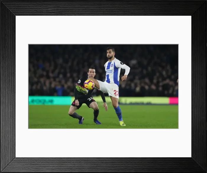 Framed Print : Brighton and Hove Albion vs. Everton: Premier League Showdown at American Express Community Stadium (29DEC18) Framed Print : Brighton and Hove Albion vs. Everton: Premier League Showdown at American Express Community Stadium (29DEC18)