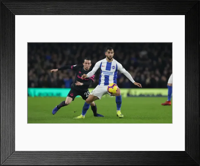 Framed Print : Premier League Showdown: Brighton & Hove Albion vs. Everton at American Express Community Stadium (29DEC18) Framed Print : Premier League Showdown: Brighton & Hove Albion vs. Everton at American Express Community Stadium (29DEC18)