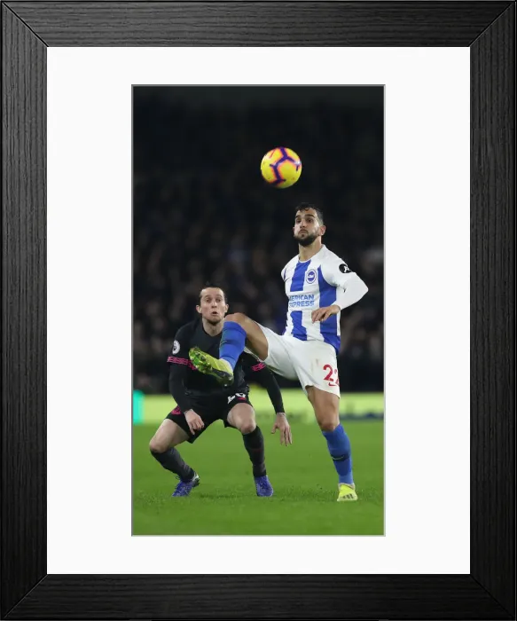 Framed Print : Premier League Showdown: Brighton & Hove Albion vs. Everton (29DEC18) - American Express Community Stadium Framed Print : Premier League Showdown: Brighton & Hove Albion vs. Everton (29DEC18) - American Express Community Stadium