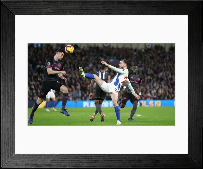 Framed Print : Brighton and Hove Albion vs. Everton: A Premier League Clash at American Express Community Stadium (29DEC18) Framed Print : Brighton and Hove Albion vs. Everton: A Premier League Clash at American Express Community Stadium (29DEC18)