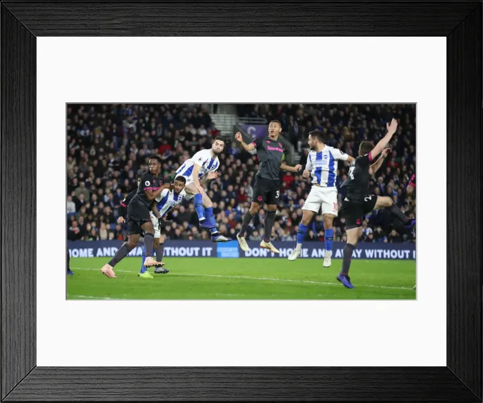 Framed Print : Brighton and Hove Albion vs. Everton: Premier League Battle at American Express Community Stadium (29DEC18) Framed Print : Brighton and Hove Albion vs. Everton: Premier League Battle at American Express Community Stadium (29DEC18)