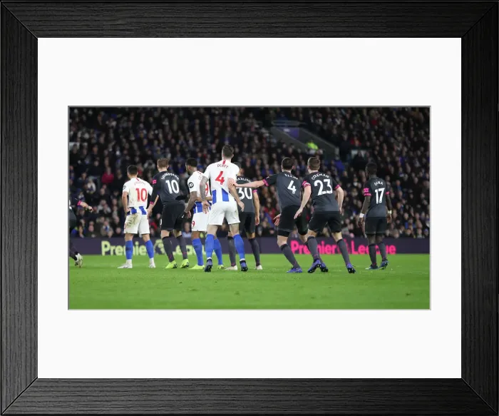 Framed Print : Brighton and Hove Albion vs. Everton: Premier League Battle at American Express Community Stadium (29DEC18)