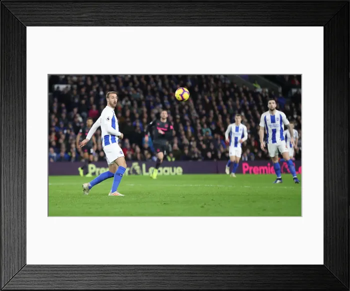 Framed Print : Brighton and Hove Albion vs. Everton: A Premier League Clash at American Express Community Stadium (29DEC18) Framed Print : Brighton and Hove Albion vs. Everton: A Premier League Clash at American Express Community Stadium (29DEC18)