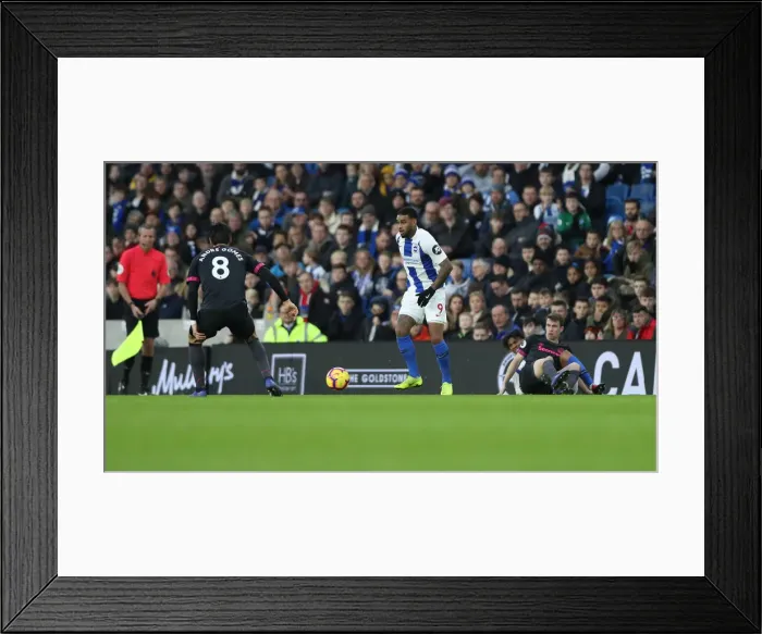Framed Print : Brighton and Hove Albion vs. Everton: Premier League Battle at American Express Community Stadium (29DEC18)