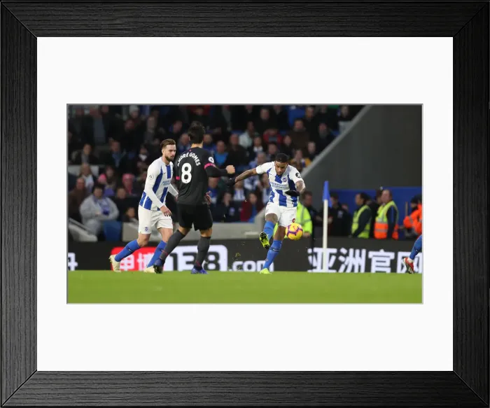 Framed Print : Brighton and Hove Albion vs. Everton: Premier League Battle at American Express Community Stadium (29DEC18) Framed Print : Brighton and Hove Albion vs. Everton: Premier League Battle at American Express Community Stadium (29DEC18)