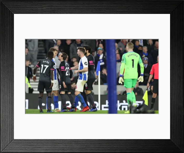 Framed Print : Brighton and Hove Albion vs. Everton: Premier League Battle at American Express Community Stadium (29DEC18) Framed Print : Brighton and Hove Albion vs. Everton: Premier League Battle at American Express Community Stadium (29DEC18)