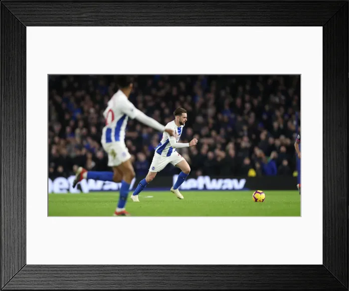 Framed Print : Brighton and Hove Albion vs. Everton: Premier League Battle at American Express Community Stadium (29DEC18) Framed Print : Brighton and Hove Albion vs. Everton: Premier League Battle at American Express Community Stadium (29DEC18)