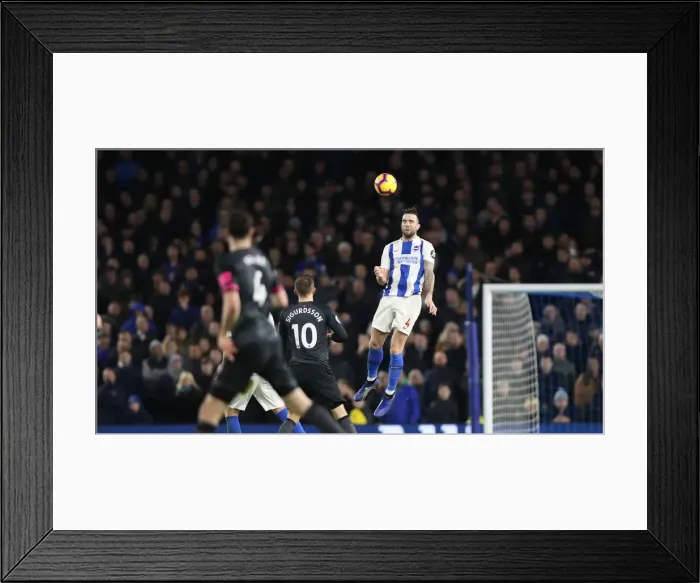 Framed Print : Brighton and Hove Albion vs. Everton: Premier League Battle at American Express Community Stadium (29DEC18)