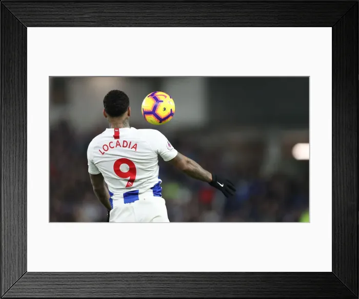 Framed Print : Brighton and Hove Albion vs. Everton: Premier League Battle at American Express Community Stadium (29DEC18)