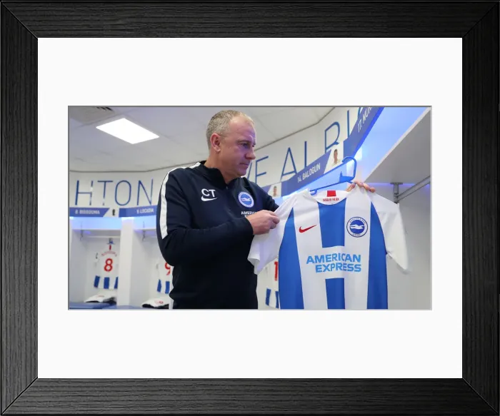Framed Print : Premier League Showdown: Brighton & Hove Albion vs. Everton at American Express Community Stadium (29DEC18) Framed Print : Premier League Showdown: Brighton & Hove Albion vs. Everton at American Express Community Stadium (29DEC18)