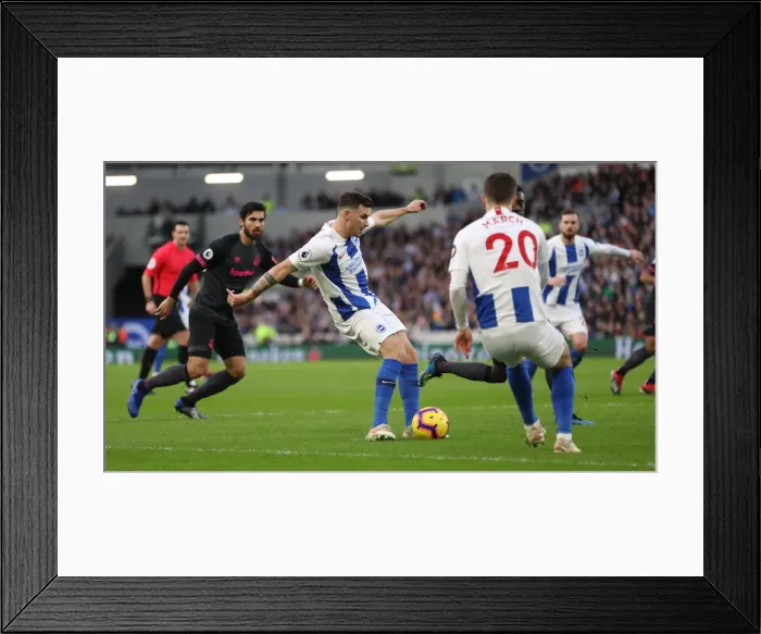 Framed Print : Brighton and Hove Albion vs. Everton: A Premier League Clash at American Express Community Stadium (29DEC18) Framed Print : Brighton and Hove Albion vs. Everton: A Premier League Clash at American Express Community Stadium (29DEC18)
