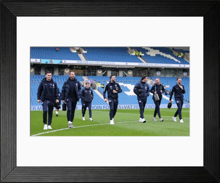 Framed Print : Brighton and Hove Albion vs. Everton: Premier League Showdown at American Express Community Stadium (29DEC18)