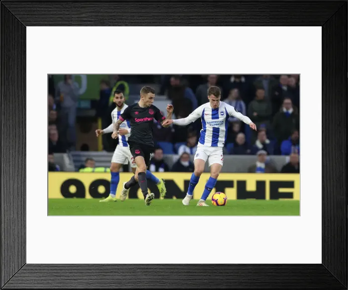 Framed Print : Premier League Showdown: Brighton & Hove Albion vs. Everton at American Express Community Stadium (29DEC18) Framed Print : Premier League Showdown: Brighton & Hove Albion vs. Everton at American Express Community Stadium (29DEC18)
