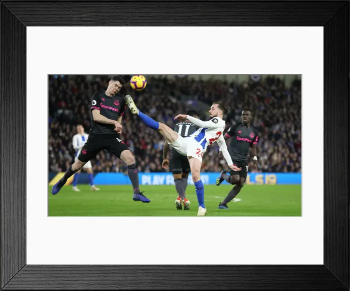 Framed Print : Premier League Showdown: Brighton & Hove Albion vs. Everton at American Express Community Stadium (29DEC18) Framed Print : Premier League Showdown: Brighton & Hove Albion vs. Everton at American Express Community Stadium (29DEC18)