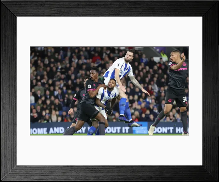 Framed Print : Premier League Showdown: Brighton & Hove Albion vs. Everton at American Express Community Stadium (29DEC18) Framed Print : Premier League Showdown: Brighton & Hove Albion vs. Everton at American Express Community Stadium (29DEC18)