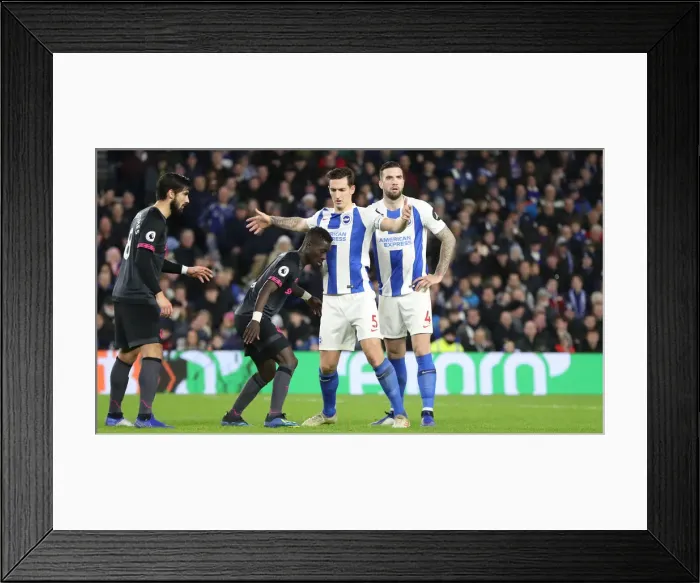 Framed Print : Premier League Showdown: Brighton & Hove Albion vs. Everton (29DEC18) - American Express Community Stadium Framed Print : Premier League Showdown: Brighton & Hove Albion vs. Everton (29DEC18) - American Express Community Stadium