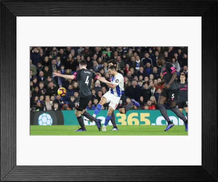 Framed Print : Brighton and Hove Albion vs. Everton: Premier League Battle at American Express Community Stadium (29DEC18) Framed Print : Brighton and Hove Albion vs. Everton: Premier League Battle at American Express Community Stadium (29DEC18)