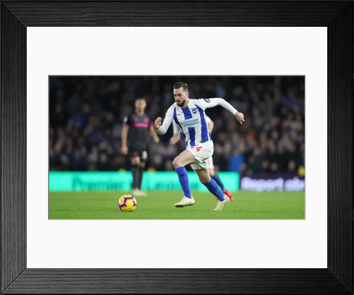Framed Print : Brighton and Hove Albion vs. Everton: Premier League Showdown at American Express Community Stadium (29DEC18)