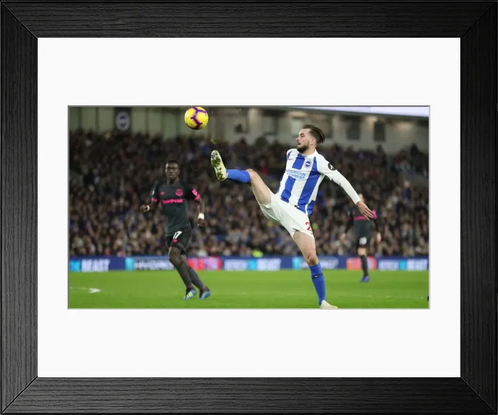 Framed Print : Premier League Showdown: Brighton & Hove Albion vs. Everton at American Express Community Stadium (29DEC18) Framed Print : Premier League Showdown: Brighton & Hove Albion vs. Everton at American Express Community Stadium (29DEC18)