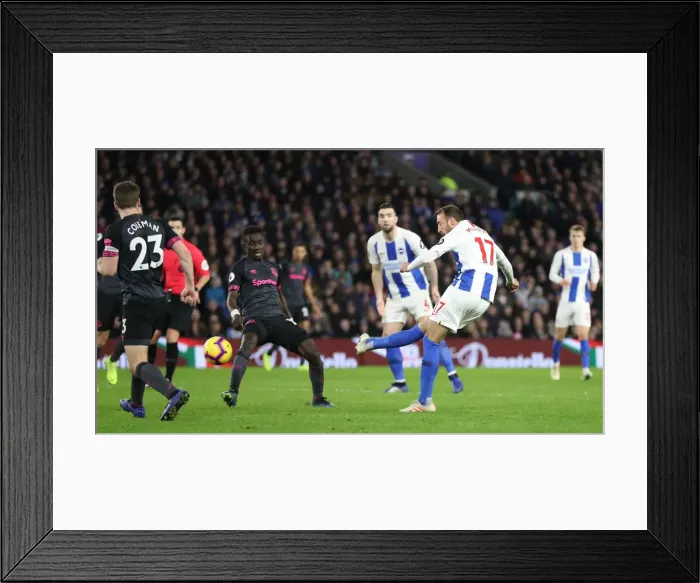 Framed Print : Premier League Showdown: Brighton & Hove Albion vs. Everton (29DEC18) - American Express Community Stadium Framed Print : Premier League Showdown: Brighton & Hove Albion vs. Everton (29DEC18) - American Express Community Stadium
