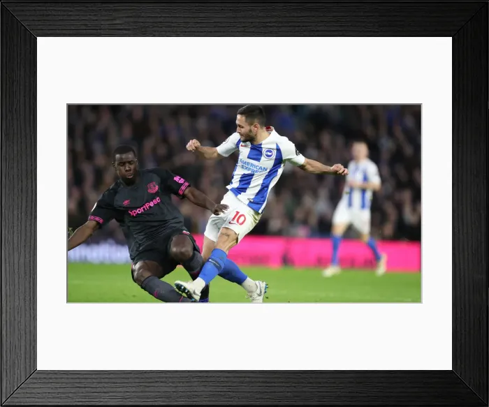 Framed Print : Premier League Showdown: Brighton & Hove Albion vs. Everton at American Express Community Stadium (29DEC18) Framed Print : Premier League Showdown: Brighton & Hove Albion vs. Everton at American Express Community Stadium (29DEC18)