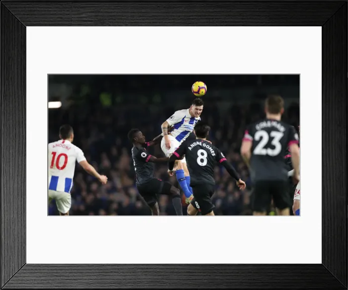 Framed Print : Brighton and Hove Albion vs. Everton: Premier League Battle at American Express Community Stadium (29DEC18) Framed Print : Brighton and Hove Albion vs. Everton: Premier League Battle at American Express Community Stadium (29DEC18)