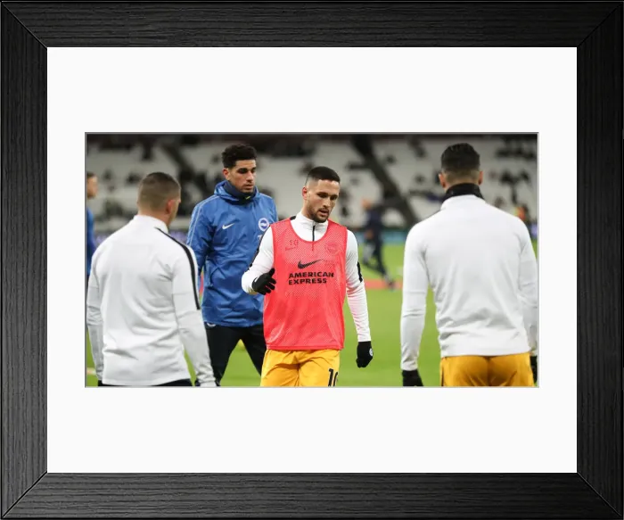 Framed Print : Premier League Showdown: Brighton and Hove Albion vs. West Ham United at The London Stadium (02JAN19) Framed Print : Premier League Showdown: Brighton and Hove Albion vs. West Ham United at The London Stadium (02JAN19)