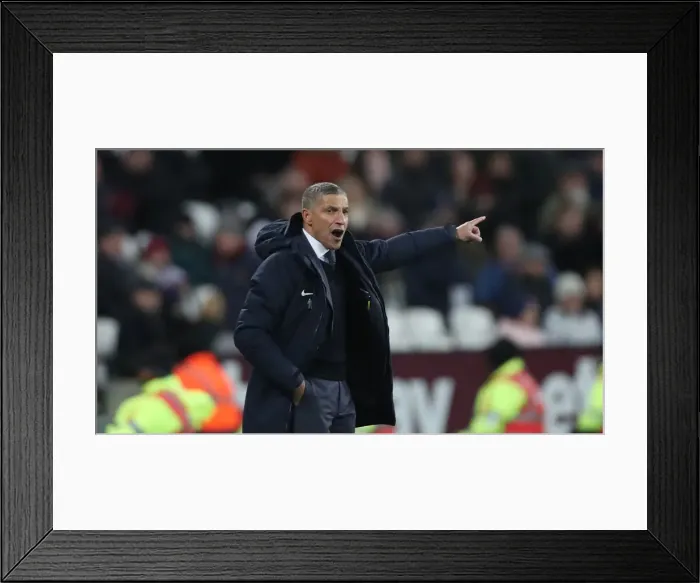 Framed Print : Premier League Showdown: Brighton and Hove Albion vs. West Ham United at The London Stadium (02JAN19) Framed Print : Premier League Showdown: Brighton and Hove Albion vs. West Ham United at The London Stadium (02JAN19)