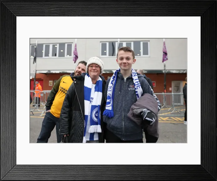 Framed Print : FA Cup Third Round: AFC Bournemouth vs. Brighton and Hove Albion - Intense Match Action at Vitality Stadium (05Jan19) Framed Print : FA Cup Third Round: AFC Bournemouth vs. Brighton and Hove Albion - Intense Match Action at Vitality Stadium (05Jan19)