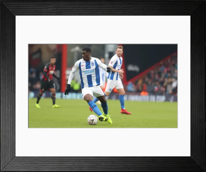 Framed Print : Brighton and Hove Albion vs. AFC Bournemouth: FA Cup 3rd Round Clash at Vitality Stadium (05.01.19) Framed Print : Brighton and Hove Albion vs. AFC Bournemouth: FA Cup 3rd Round Clash at Vitality Stadium (05.01.19)