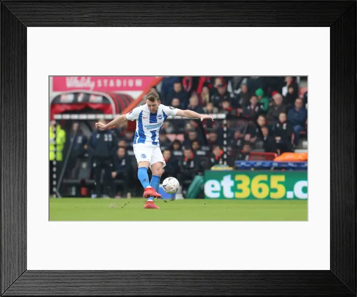 Framed Print : FA Cup Third Round: AFC Bournemouth vs. Brighton and Hove Albion, 5th January 2019 - Intense Match Action at Vitality Stadium Framed Print : FA Cup Third Round: AFC Bournemouth vs. Brighton and Hove Albion, 5th January 2019 - Intense Match Action at Vitality Stadium