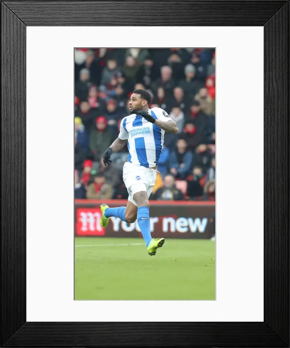 Framed Print : FA Cup Third Round: AFC Bournemouth vs. Brighton and Hove Albion, 5th January 2019 - Intense Match Action at Vitality Stadium Framed Print : FA Cup Third Round: AFC Bournemouth vs. Brighton and Hove Albion, 5th January 2019 - Intense Match Action at Vitality Stadium