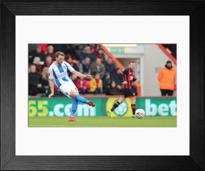 Framed Print : FA Cup 3rd Round: Brighton and Hove Albion vs AFC Bournemouth Clash at Vitality Stadium (05.01.19) Framed Print : FA Cup 3rd Round: Brighton and Hove Albion vs AFC Bournemouth Clash at Vitality Stadium (05.01.19)