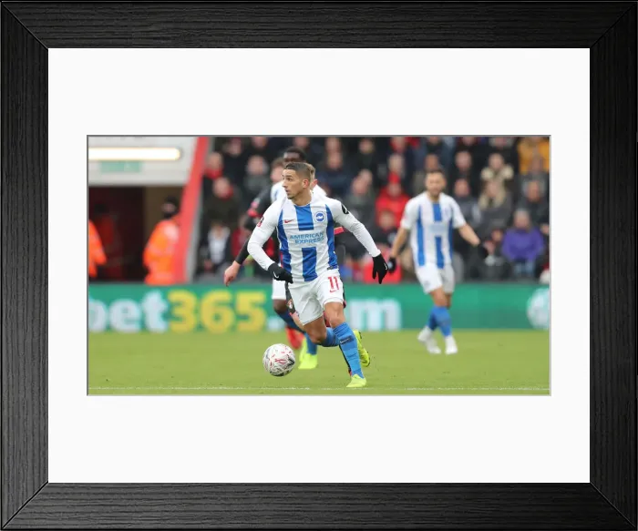 Framed Print : FA Cup Third Round: AFC Bournemouth vs. Brighton and Hove Albion (5 January 2019) - Intense Match Action at Vitality Stadium Framed Print : FA Cup Third Round: AFC Bournemouth vs. Brighton and Hove Albion (5 January 2019) - Intense Match Action at Vitality Stadium