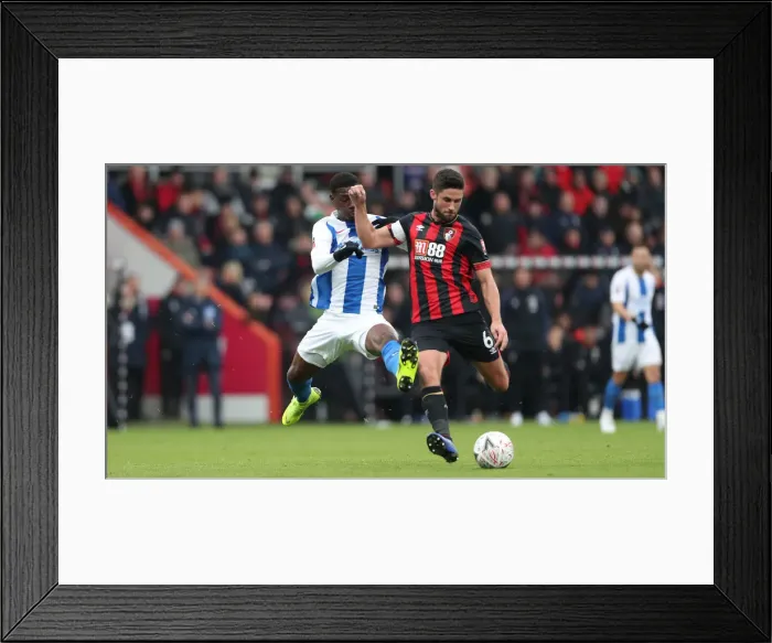 Framed Print : FA Cup 3rd Round: Brighton and Hove Albion vs AFC Bournemouth Clash at Vitality Stadium (05.01.19) Framed Print : FA Cup 3rd Round: Brighton and Hove Albion vs AFC Bournemouth Clash at Vitality Stadium (05.01.19)