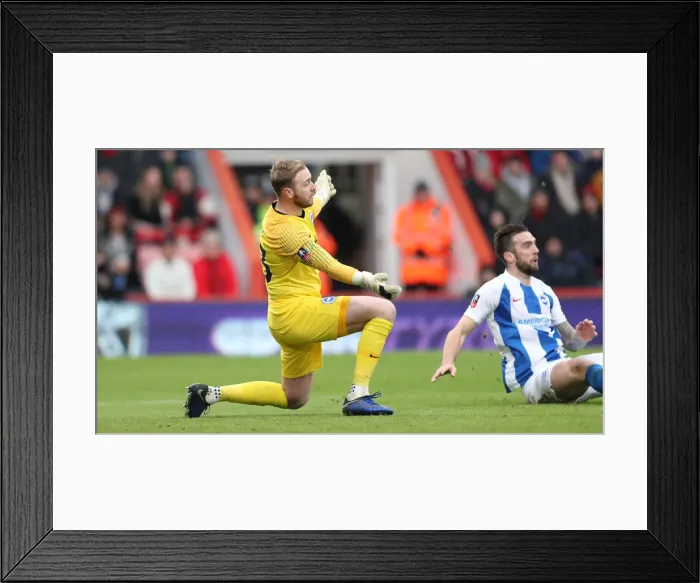 Framed Print : FA Cup 3rd Round: Brighton and Hove Albion vs AFC Bournemouth Clash at Vitality Stadium (05.01.19) Framed Print : FA Cup 3rd Round: Brighton and Hove Albion vs AFC Bournemouth Clash at Vitality Stadium (05.01.19)