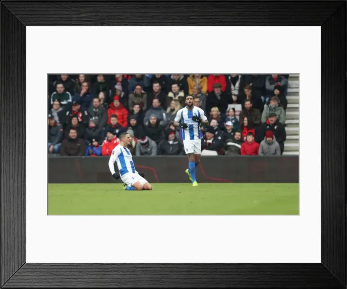 Framed Print : FA Cup Third Round: AFC Bournemouth vs. Brighton and Hove Albion - Intense Match Action at Vitality Stadium (05Jan19) Framed Print : FA Cup Third Round: AFC Bournemouth vs. Brighton and Hove Albion - Intense Match Action at Vitality Stadium (05Jan19)