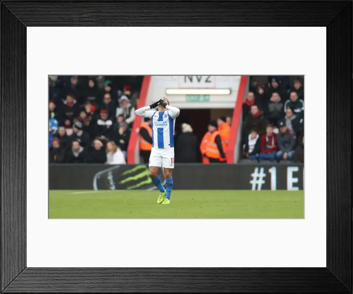 Framed Print : FA Cup Third Round: AFC Bournemouth vs. Brighton and Hove Albion (5 January 2019) - Intense Match Action at Vitality Stadium Framed Print : FA Cup Third Round: AFC Bournemouth vs. Brighton and Hove Albion (5 January 2019) - Intense Match Action at Vitality Stadium