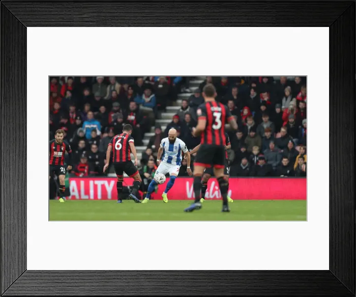 Framed Print : FA Cup Third Round: AFC Bournemouth vs. Brighton and Hove Albion (5 January 2019) - Intense Match Action at Vitality Stadium Framed Print : FA Cup Third Round: AFC Bournemouth vs. Brighton and Hove Albion (5 January 2019) - Intense Match Action at Vitality Stadium