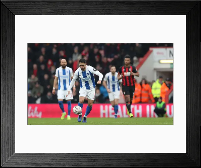 Framed Print : FA Cup Third Round: AFC Bournemouth vs. Brighton and Hove Albion - Intense Match Action at Vitality Stadium (05.01.2019) Framed Print : FA Cup Third Round: AFC Bournemouth vs. Brighton and Hove Albion - Intense Match Action at Vitality Stadium (05.01.2019)