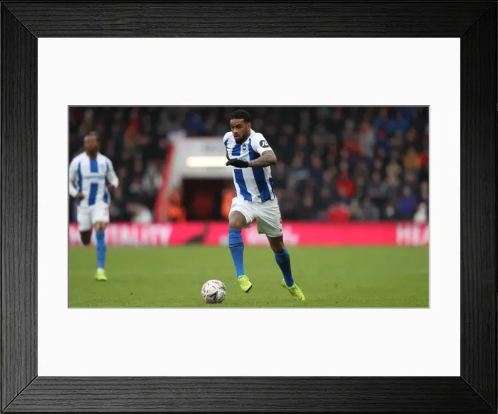 Framed Print : FA Cup Third Round: AFC Bournemouth vs. Brighton and Hove Albion - Intense Match Action at Vitality Stadium (05Jan19) Framed Print : FA Cup Third Round: AFC Bournemouth vs. Brighton and Hove Albion - Intense Match Action at Vitality Stadium (05Jan19)