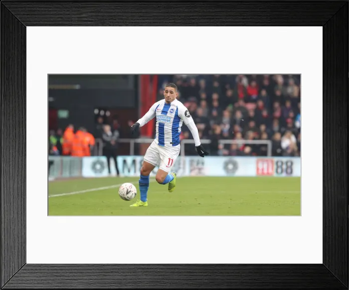 Framed Print : FA Cup Third Round: AFC Bournemouth vs. Brighton and Hove Albion (5 January 2019) - Intense Match Action at Vitality Stadium Framed Print : FA Cup Third Round: AFC Bournemouth vs. Brighton and Hove Albion (5 January 2019) - Intense Match Action at Vitality Stadium
