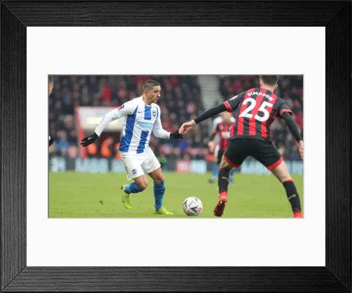 Framed Print : FA Cup Third Round: AFC Bournemouth vs. Brighton and Hove Albion - Intense Match Action at Vitality Stadium (05.01.2019) Framed Print : FA Cup Third Round: AFC Bournemouth vs. Brighton and Hove Albion - Intense Match Action at Vitality Stadium (05.01.2019)