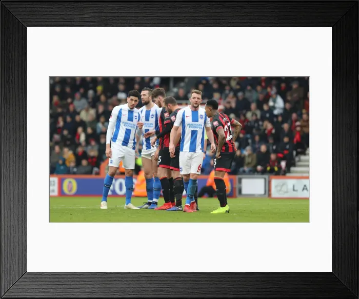 Framed Print : FA Cup 3rd Round: Brighton and Hove Albion vs AFC Bournemouth Clash at Vitality Stadium (05.01.19) Framed Print : FA Cup 3rd Round: Brighton and Hove Albion vs AFC Bournemouth Clash at Vitality Stadium (05.01.19)